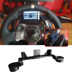 Soporte de teléfono para Logitech G29/G920 Simulador de carreras Soporte de teléfono con volante con accesorio seguro ﻿