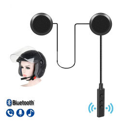 Auriculares estéreo Bluetooth 5,3 para motocicleta, cascos universales para Moto, llamadas manos libres inalámbricas con 250mHA