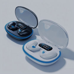 Auriculares Bluetooth Inalámbricos para Dormir, Diseño Compacto y Pequeño, Ideales para Orejas Pequeñas, Auriculares Portátiles Ideales para Dormir de Lado