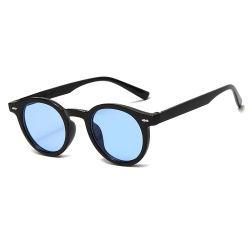 Nuevas Gafas de Sol Redondas Pequeñas para Hombre y Mujer, Gafas de Diseñador de Marca de Moda Vintage, Lentes de Sol Vintage para Conducir
