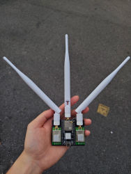 Kit de Actualización de Placa de Desarrollo ESP32 NRF24L01 PA LNA 2.4GHz con Antena de Alta Ganancia, Módulo de Comunicación Inalámbrica Bluetooth