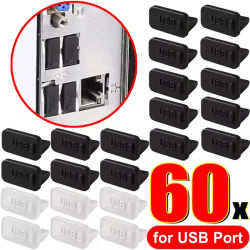 Tapón antipolvo para puerto de cargador USB -A, tapa hembra, Protector Universal de silicona a prueba de polvo para puertos USB-A, PC, Notebook y portátil