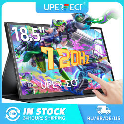 Monitor portátil con pantalla táctil UPERFECT de 18,5", 120 Hz, extensor de pantalla para juegos FreeSync, USB C, HDMI para PC, portátil, teléfono móvil Huawei