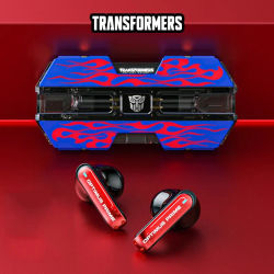 Choice TRANSFORMERS-auriculares inalámbricos con Bluetooth, cascos con reducción de ruido, baja latencia, para música y juegos, entrega TF-T01