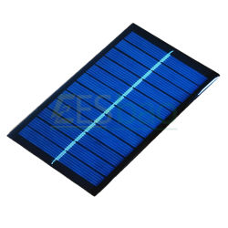 Panel Solar de 6V 100MA 1W, Mini Sistema Solar DIY para Cargadores de Baterías de Celulares, Celda Solar Portátil