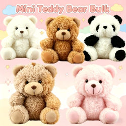 Ositos de Peluche Pequeños al por Mayor, Juguetes de Peluche Suaves, Mini Ositos de Peluche para Cumpleaños, Baby Shower, Graduación, Bodas y Fiestas