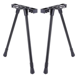Patas de banco de trabajo plegables de Metal, patas de muebles plegables, patas de mesa de centro de altura ajustable, equipo de Camping, viajes al aire libre