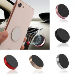 Soporte magnético para teléfono de coche, soporte Universal para teléfono de coche para iPhone, Xiaomi, Huawei, Samsung, tablero, pegatina magnética para coche montada en la pared