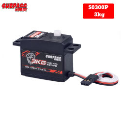 Surpass Hobby S0300P Servo de 3kg, engranaje de dirección Digital de dientes de plástico para coche a control remoto 1/12, avión, barco a control remoto, pieza de Robot