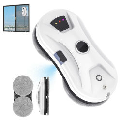 Robot Limpiacristales Inteligente 5600PA con Rociado Automático de Agua, Control Remoto y Protección Contra Cortes de Energía para el Hogar