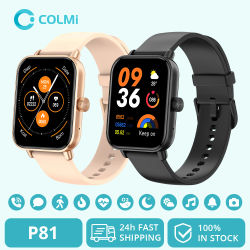 Reloj inteligente COLMI P81 con llamadas de voz, pantalla Ultra de 1,9 pulgadas, Monitor de salud 24H, más de 100 modos deportivos, más de 100 caras de reloj inteligente