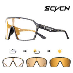 SCVCN nuevas gafas de sol fotocromáticas para exteriores para hombre, gafas de carretera MTB para mujer, gafas UV400 para conducir en bicicleta, gafas deportivas para ciclismo