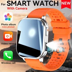 Reloj Inteligente LIGE 2026 con Cámara para Hombre y Mujer, Fotos, Grabación de Video, Monitor de Salud, Linterna Impermeable, Deportivo, Fitness, Llamadas Bluetooth