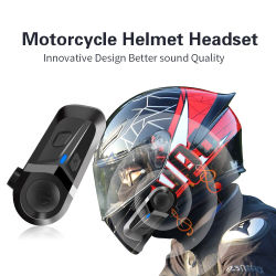 Smartgoor-auriculares para casco de motocicleta, cascos Bluetooth 5,3, inalámbricos, con Motor, para bicicleta, estéreo, manos libres