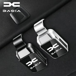 Clip para gafas de coche, soporte para gafas de sol, accesorios para coche, para Dacia Sandero Stepway Duster Logan MCV Jogger Bigster Spring / Llavero