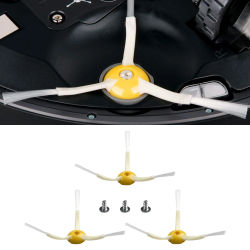 Kit de cepillos laterales de 3 uds para Roomba 500, 600 y 700 Series 600 610 620 760 770 780 juego de repuesto para aspiradora