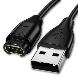 Cable de carga USB de 1M para Garmin Fenix 7 7S 7X 6 6S 6X 5 5X 5S Plus Vivoactive 3 Forerunner 945 935 245 255 Cable cargador Dock