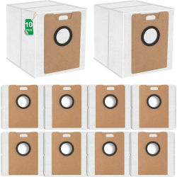 Bolsas de aspiradora para Tapo RV30 Max Plus, RV20 Max Plus, RVA202 Robot aspirador, bolsa de polvo para Tapo