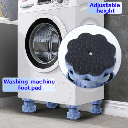 Almohadillas antivibración para electrodomésticos grandes, pies de goma de elevación, soporte para lavadora, amortiguadores, soporte para muebles ﻿