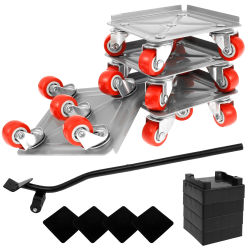 Elevador de muebles de alta resistencia, deslizadores de transporte, rodillo para muebles, herramientas para mover muebles que ahorran trabajo, 600KG