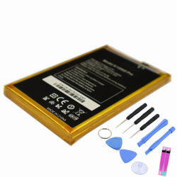 5.5inch MTK6750T Original Battery For Oukitel K10000 Pro Phone Battery 10000mAh + Tools