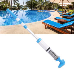 Aspiradora de Piscina Recargable, Eficiente y de Bajo Consumo, Versátil 3 en 1, con Fuerte Succión y Adaptador para Bañeras