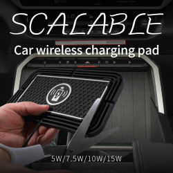 Cargador inalámbrico para coche, base de carga inalámbrica para iPhone 14, 13, 12 Pro Max, Samsung S22, S21, cargadores rápidos para teléfono y coche