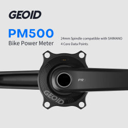 Medidor de potencia GEOID PM500 110BCD manivela de 4 pernos husillo de 24mm ANT + Bluetooth medidor de potencia de bicicleta de carretera para Shimano