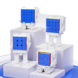 Moyu Cube Classroom Cube Robot 2x2 3x3 4x4 5x5 cubo mágico magnético principiante DIY cubos rompecabezas profesional juguetes regalo para niños