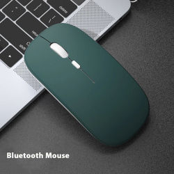 Ratón inalámbrico Bluetooth para iPad, Samsung, Huawei, Lenovo, tableta, Android, Windows, batería, ratón para ordenador portátil