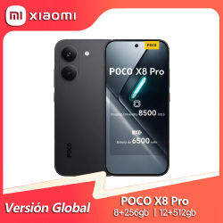 Teléfono Inteligente POCO X8 Pro 5G, Dimensity 8500-Ultra, Batería de 6500 mAh, Pantalla AMOLED de 6.59 Pulgadas y 1.5K, Carga Rápida de 100W, NFC