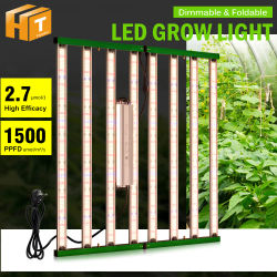 Luz LED de cultivo de espectro completo SMD3030 400W 800W 1200W 3000 W K luz UV IR roja 1650umol/ond/s lámpara PPFD alta para plantas