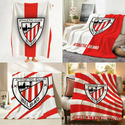 Manta de franela con logotipo A-Athletic B-Bilbao L-Logo, adecuada para sofá, sala de estar, dormitorio