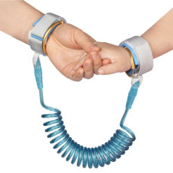 Pulsera Antipérdida para Bebés y Niños Pequeños, Pulsera Antideslizante para Viajes, Cuerda de Tracción con Resorte de Contracción, Cuerda Antipérdida