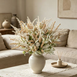 Plantas Artificiales, Ramo de Flores de Lavanda, Arco de Boda, Corona Festiva, Decoración para el Hogar, Mesa, Bonsái, Fotografía, Álbum de Recortes, Regalo