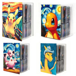 Álbum para 240 Tarjetas Pokémon, Carpeta para Tarjetas de Juego VMAX, Colección de Tarjetas de Juego, Juguete de Regalo (Tarjetas No Incluidas)