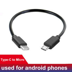 Tipo C USB-C a Micro USB macho sincronización carga OTG cargador Cable adaptador para teléfono Huawei Samsung Usbc Cable