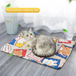 Manta Refrigerante de Verano para Mascotas, Alfombra Antihumedad para Perros, Cojín para Sofá, Cama Transpirable para Gatos, Cubierta para Cama de Mascotas
