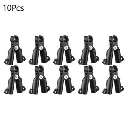 10 Piezas de Clips de Plástico Universales para Soporte de Plantas, Conectores Fijos para Jardinería, Soporte Fijo de 11 mm, Conector para Pérgola Trepadora