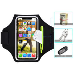 Bolsa para correr para funda de teléfono, brazalete de mano en los bolsos del teléfono, accesorios, brazaletes de muñeca, bolsas de mp3 mp4, bolsas deportivas para teléfono