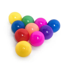 100 Pelotas de Agua Coloridas y Suaves para Deportes al Aire Libre, Piscina, Océano, Pelotas Antiestrés Ecológicas para Bebés, Juguetes para Tiendas de Campaña