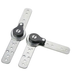 Mecanismo de ajuste de ángulo ajustable para muebles, bisagra para reposacabezas de sofá, cama, trinquete, 1 par (2 piezas) por lote