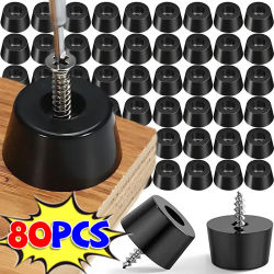 Almohadillas de goma para pies, protectores de suelo, mesa, silla, muebles, cubierta para patas, altavoz, gabinete, parachoques inferior, tabla de cortar, cojín para pies, 80/8 Uds.