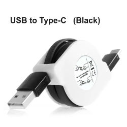 Cable de sincronización de datos de carga portátil para iPhone 15 14 13 Plus Pro Max Cable cargador USB tipo C para Samsung y más