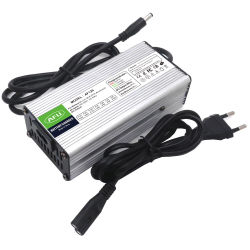 Cargador de Batería de Plomo-Ácido AFU 24V 3A con Carcasa de Aluminio, para Baterías de 24V 27.6V 29.4V, Cargador Rápido Inteligente