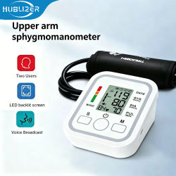 Kit de Prueba de Presión Arterial Hublizer, Monitor de Presión Arterial para Brazo, Tonómetro Automático Digital, Esfigmomanómetro, Dispositivo Médico de Pulso