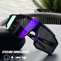 Gafas de sol de ciclismo de diseñador a la moda para hombre, gafas de montañismo, pesca, esquí, nuevas gafas para deportes al aire libre UV400 a prueba de viento
