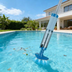 Aspiradora de Piscina Inalámbrica Portátil Recargable para Piscinas, Peceras, Spas y Jacuzzis, Herramienta de Limpieza para el Hogar