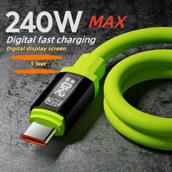 Cable USB tipo C de 240W PD, cargador de teléfono de carga rápida, Cable de datos para iPhone, Samsung, Xiaomi, Huawei, Cable de carga rápida USB C a USB C