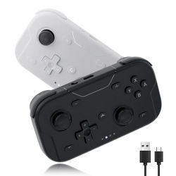 Controlador de bolsillo inalámbrico AceGamer para Switch/Switch2/Android/iOS/PC/Steamdeck Bluetooth Gamepad con Joystick giroscopio de 6 ejes